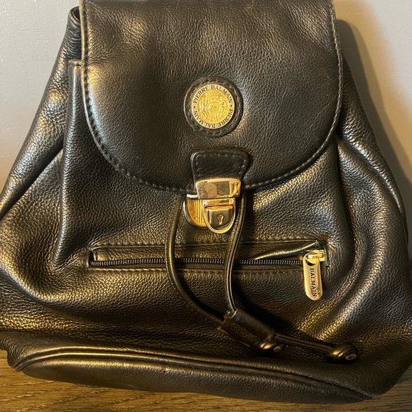 Vintage 1990s Pierre Balmain Leather Backpack main image 14